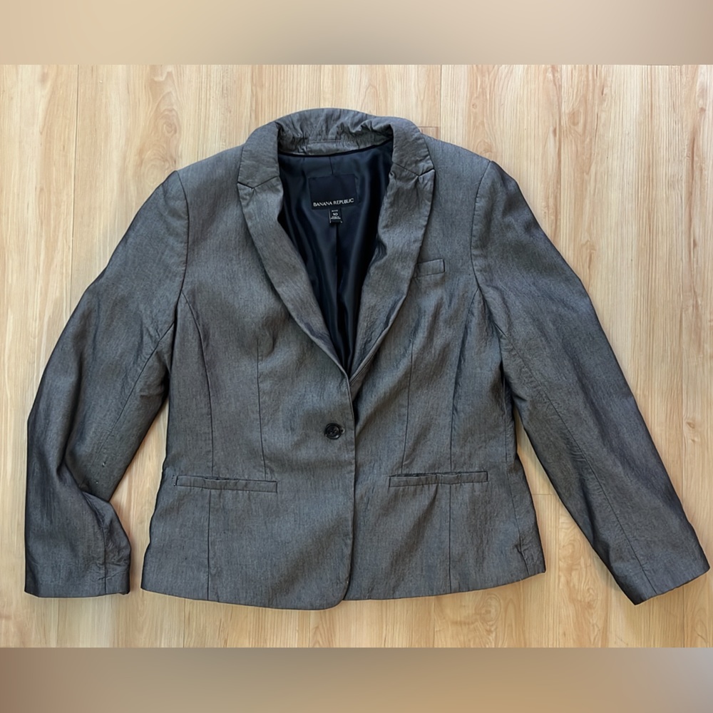 Ann Taylor Charcoal Blazer